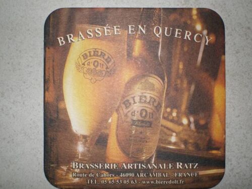 Sous-Bock De Bière D'olt (Brassée En Quercy)