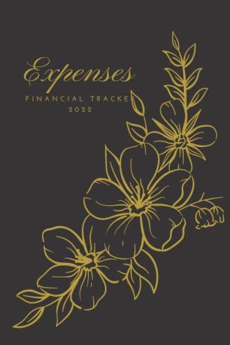 Expenses, Financial Tracker 2022: Daily Expense Tracker Notebook, Spending Log, 6x9, 150 Pages, Personal/Professional Budget Log (Pocket Expense Tracker)