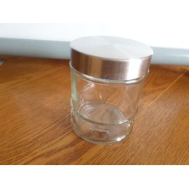 Pot En Verre Avec Couvercle