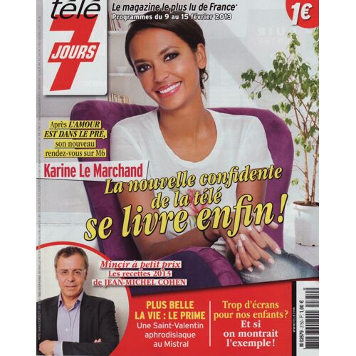 Télé 7 Jours / 04-02-2013 N°2750 : Jenifer / Garou / Florent Pagny (1p) - Bradley Cooper (1/2p)