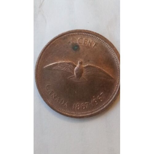 Monnaie 1 Cent Canada 1967