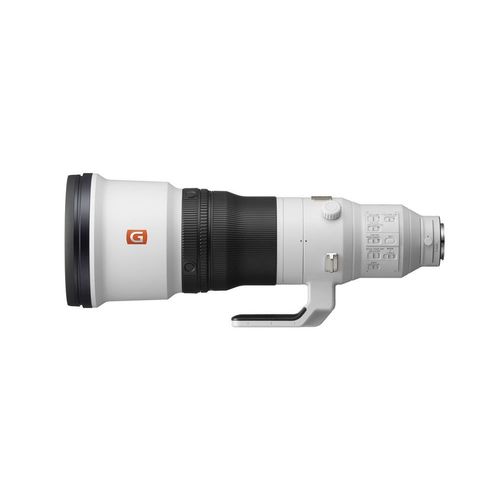 Objectif hybride Sony FE 600mm f/4 GM blanc