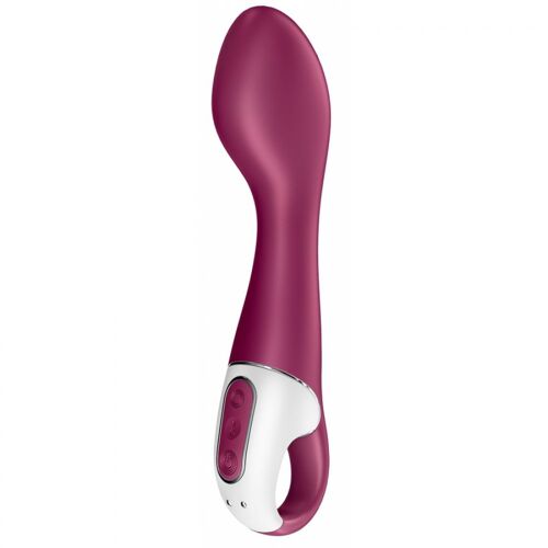 Stimulateur Clito Vibro Connecté Hot Spot Satisfyer 20cm Mauve Satisfyer