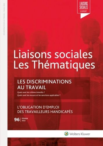 Les Discriminations Au Travail - L'obligation D'emploi Des Travailleurs Handicapés