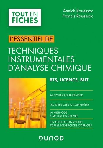 Techniques Instrumentales D'analyse Chimique - Bts, Licence, But
