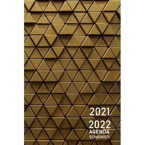 Agenda 2021 2022 Semainier: A5 , 1 Semaine Sur Deux Pages ,14 Mois De Mai 2021 À Juin 2022 , Format (15,24 * 22,86 Cm) Effet 3d