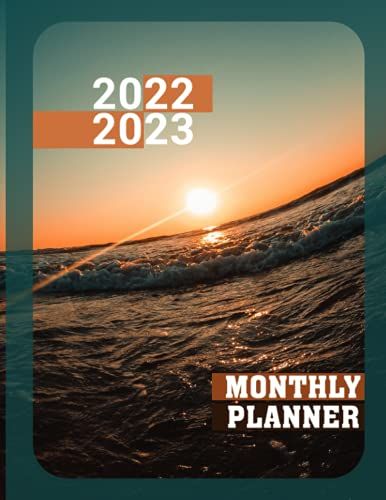 2022-2023 Monthly Planner: Natural View Cover Large 2 Year Calendar Planner, Yearly At A Glance Organizer With Holidays, To Do List, Goals And Note Pages For Man And Women, Cute Natural Cover