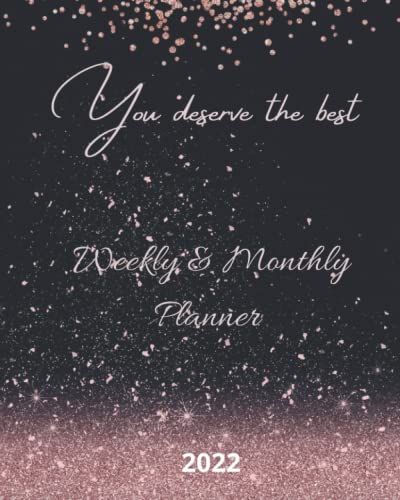 2022 Weekly And Monthly Planner: Weekly & Monthly Planner With Tabs, January 2022 - December 2022, Weekly & Monthly Planner 2022 Gift, 8" X 10" Day To ... Home Or Office, Monthly Weekly Daily Planner