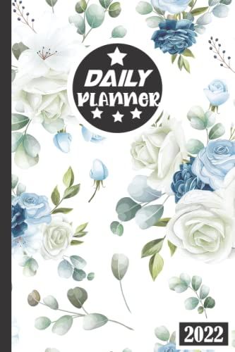Daily Planner: 6 X 9 Daily Planner 120 Pages One Page Per Day To Stay Focused | Be More Productive | Track What Matters Most | Get It Done | Achieve Your Goals |With Beautiful Floral Pattern Cover
