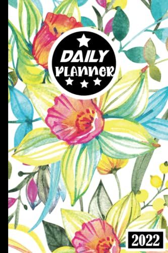 Daily Planner: 6 X 9 Daily Planner 120 Pages One Page Per Day To Stay Focused | Be More Productive | Track What Matters Most | Get It Done | Achieve Your Goals |With Beautiful Summer Floral Cover