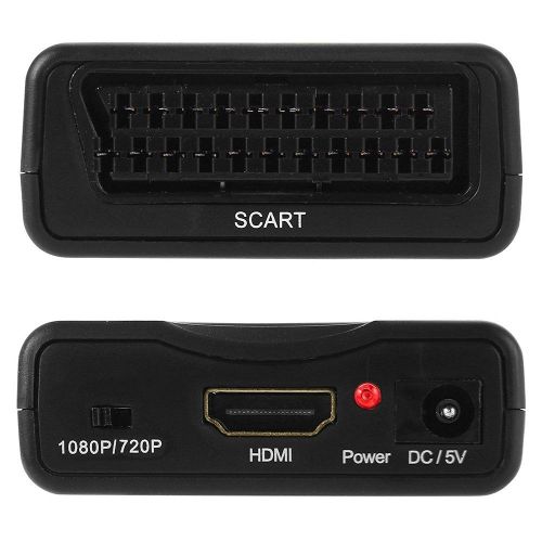 MPTECK @ Convertisseur Péritel vers HDMI Adaptateur Scart vers HDMI 1080P HD
