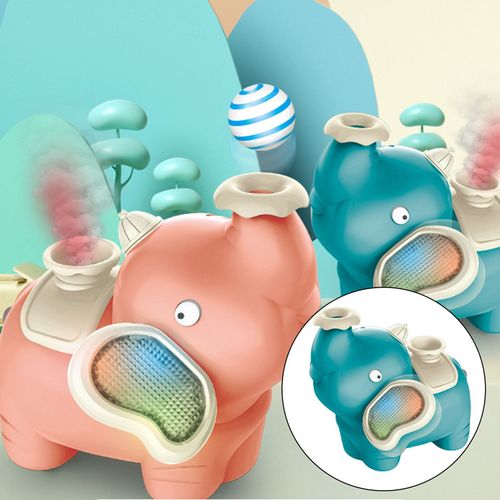 Mini Ventilateur Électrique, Boule Flottante, Jouet Design D'Éléphant, Ventilateur Sans Lame Avec Musique, Jeu De Fête Amusant Pour Enfants De 2 À 6 Ans