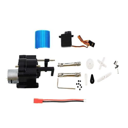Moteur 370 En Métal Pour Camion Militaire Rc 1/16 Wpl