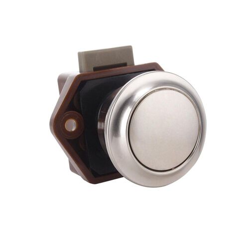 Mini bouton de verrouillage à pression, bouton de porte pour armoire, camping-car, caravane, camping-car, tiroir, diamètre 25mm
