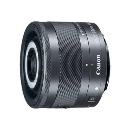 Macro-objectif Canon EF-M - Fonction Macro - 28 mm - f/3.5 IS STM - pour EOS Kiss M, Kiss M2, M, M10, M100, M2, M200, M3, M5, M50, M50 Mark II, M6, M6 Mark II