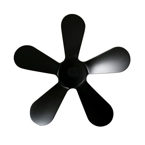 5 Pales Pour Poêle À Bois Alimenté Par La Chaleur Ventilateur Poêle À Bois Cheminée Ventilateur Convivial
