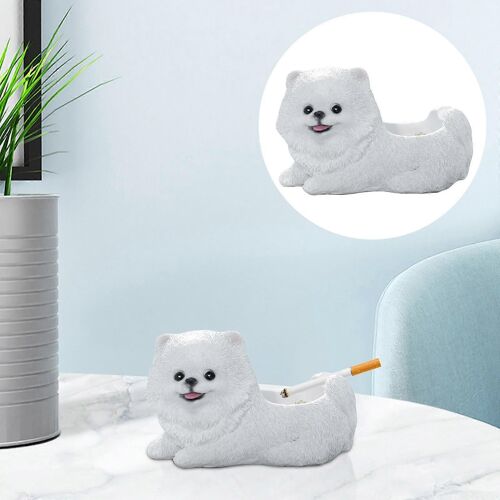 Dog Ashtray Household Desk Personalized Storage Decoration Small Ornaments Living Room Resin Ashtray GAO251133
