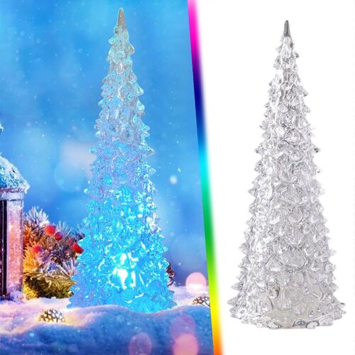 1 Piece Christmas Tree LED Plastic Night Christmas Decoration ScenariosDecoration GAO244754