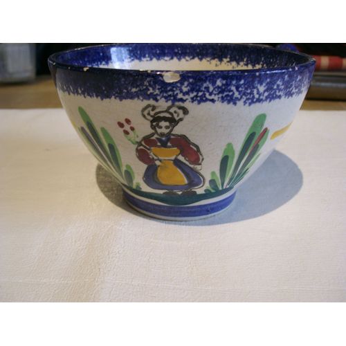 Bol Peint À La Main "St Brieuc