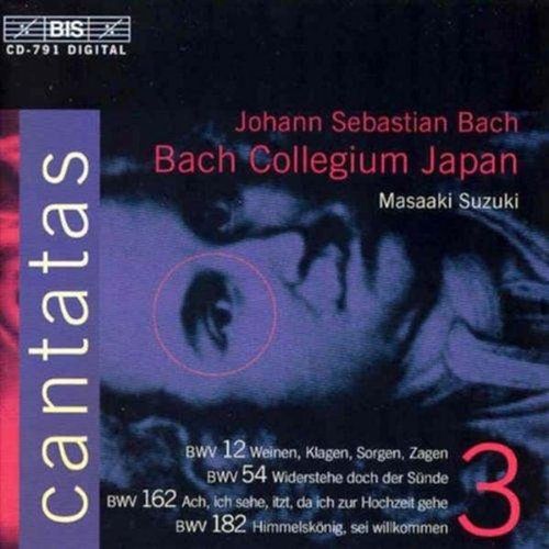 Cantates Vol. 3 : Cantates Bwv 12, Bwv54, Bwv162 Et Bwv182