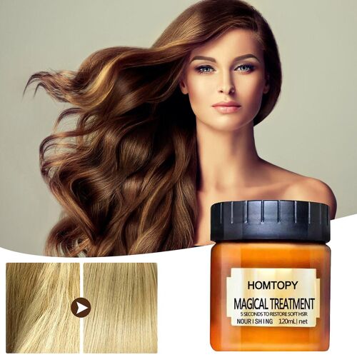 Masque Capillaire Détoxifiant Pour Cheveux Advanced Molecular Hair Treatmen Film Sans Évaporation Masque Capillaire De Réparation Glissant 120ml