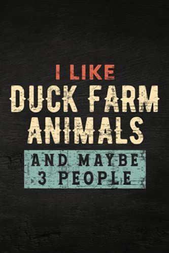 Guitar Tab Notebook - Funny I Like Duck Farm Animals And Maybe 3 People Art: Guitar Tablature Writing Paper With Chord Fingering Charts, Sheet Music ... Musicians, Teachers And Students,Home Budget