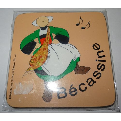 Sous-Verre Bécassine Dansant