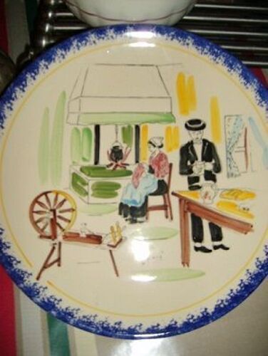 Assiette Bretonne Pornic: Au Coin De La Cheminée