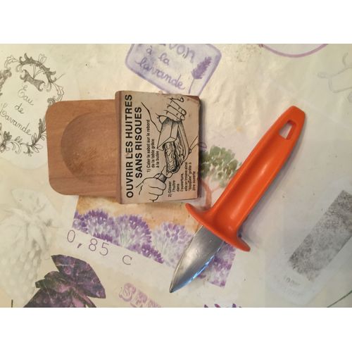 Ouvre-Huitres Sans Risque Inox Made In France Vintage