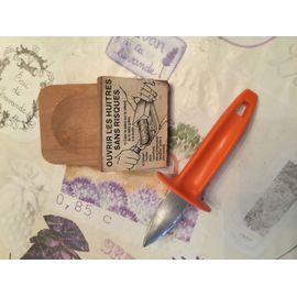 Ouvre-Huitres Sans Risque Inox Made In France Vintage