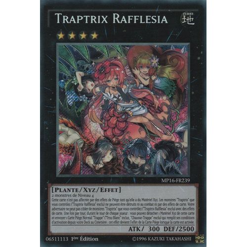 Yu-Gi-Oh! - Mp16-Fr239 - Traptrix Rafflesia - Secret Rare