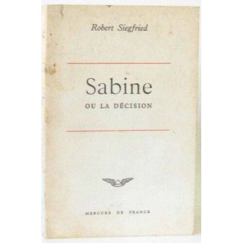 Sabine Ou La Décision