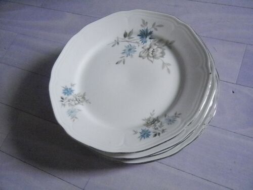 6 Assiettes Bareuther Waldsassem Bavaria