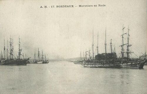 Bordeaux - Morutiers En Rade 1910