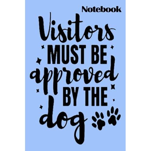 Notebook - Loves Dogs Notebook Dog Appreciation Day Journal 673: Loves Dogs Journal Notebook_6in X 9in X 114 Pages White Paper Blank Journal With Black Cover Perfect Size&"
