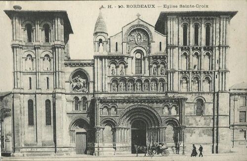 Bordeaux - Eglise Sainte-Croix 1910