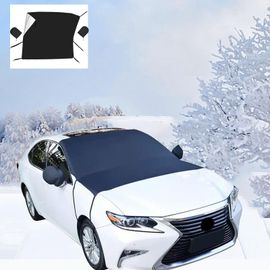 Voiture Snow Block Cover 6 Hook Anti-Vol Snow Block Front Pare-Brise Snow Block Anti-Anti-Soleil Antivol Avec Couvercle De Rétroviseur Pare-Soleil Universel