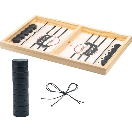 Cadeaux De Mardi Gras Sling Puck Game, Fast Sling Puck Game, Jeu De Société En Bois, Sling Puck Game Pour Les Enfants Et La Famille, Sling Puck Winner Jeux De Société Pour Fami