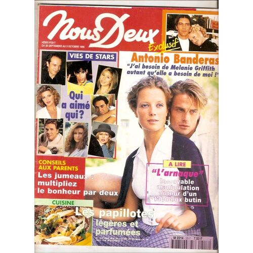 Glenn Frey 1.5p/ Antonio Banderas 2p/ Articles Photos Yves Renier / Jeane Manson / Prince / Jacqueline Bisset / Barbra Streisand / Jacques Dutronc / Vincent Perez / 2517 