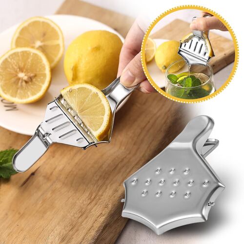Presse-Agrumes Manuel En Acier Inoxydable Pour Citron Presse-Agrumes Transparent Portable Pour Citron Vert Gao2753