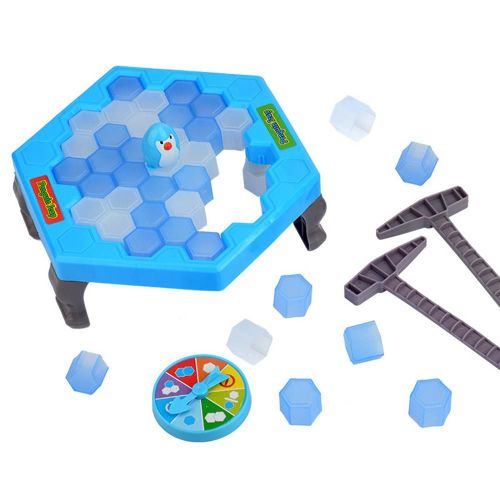 Jeu De Puzzle De Pingouin, Jeu De Table Interactif Parent-Enfant, Brise-Glace, Bloc De Glace, Marteau, Fête
