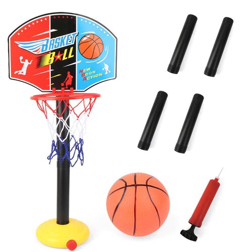Ensemble de support de Basket-Ball pour enfants, jeu de balle, panier Portable, cerceau, jouets d'extérieur amusants, Sport pour bébés
