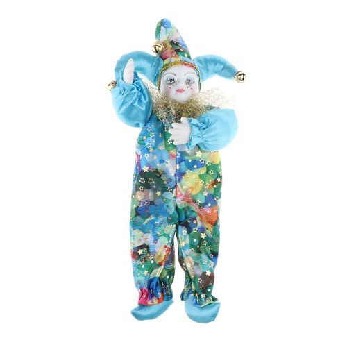 Poupée Clown En Porcelaine, Figurines De Clown Amusantes, Souvenirs Artisanat A