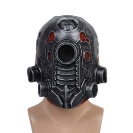 Masque Intégral De Robot, Couvre-Chef Pliable, Style Steampunk, Forme Bizarre, Décoration Réaliste, Imperméable, Accessoire De Cosplay