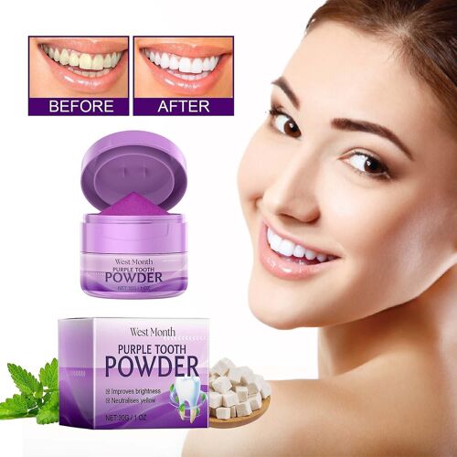 Poudre Dentifrice Violette 30g Gao1601 