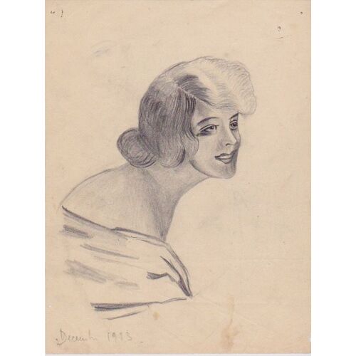Portrait Femme   1923