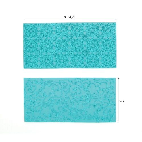 Moule Silicone 3d Fleurs Pour Pâte À Sucre, Cake Design, Décoration Gateau...