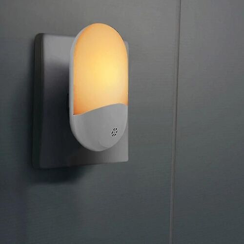 Lampe De Nuit Dimmable À Induction Enfichable, Veilleuse Led Blanche Chaude Douce, Luminosité Réglable Du Crépuscule À L'aube, Convient Aux Chambres À Coucher, Salles De Bains, Ki