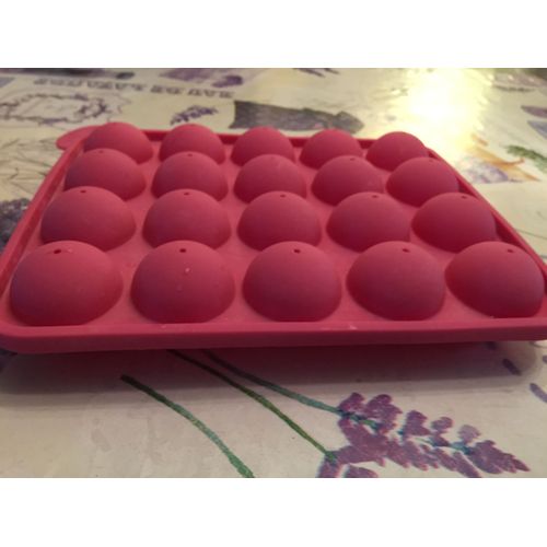 Moule A 20 Cakes Pops En Silicone