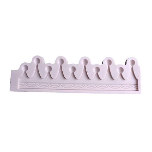Moule À Gâteau Haute Ténacité Réutilisable En Silicone Forme De Couronne 3d Fondant Moule À Dessert Pour La Maison-Zzy